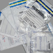 LDPE security / money bags 